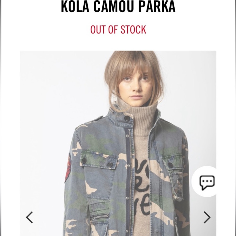 Zadig & Voltaire Camouflage Jacket - Picture 2 of 5